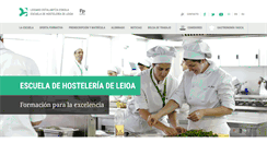 Desktop Screenshot of hostelerialeioa.net