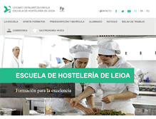 Tablet Screenshot of hostelerialeioa.net